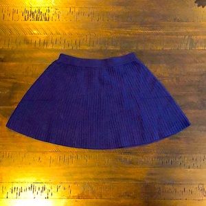 Girls Janie and Jack navy blue skirt 4t